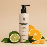 Orange & Bergamot Body Wash - Sun Kissed Skin Care