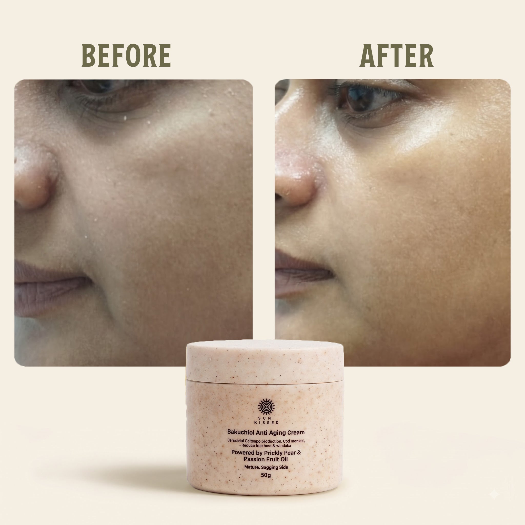 Bakuchiol Anti-Aging Cream - Sun Kissed Skin Care