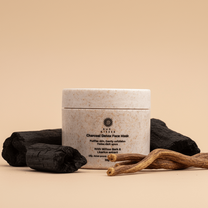 Charcoal Detox Face Mask - Sun Kissed Skin Care