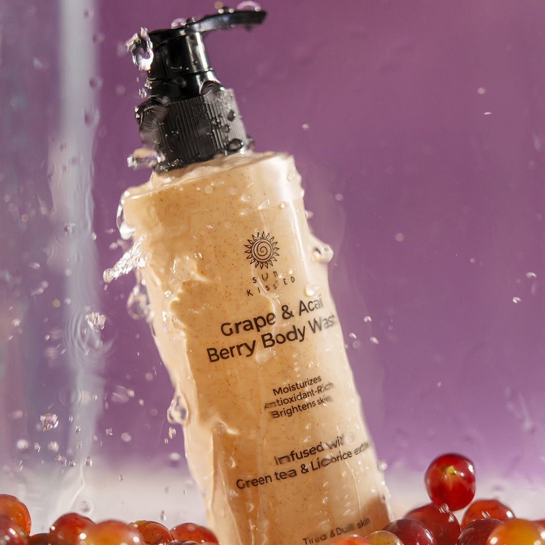 Grape & Acai Berry Body Wash - Sun Kissed Skin Care