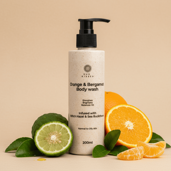 Orange & Bergamot Body Wash - Sun Kissed Skin Care