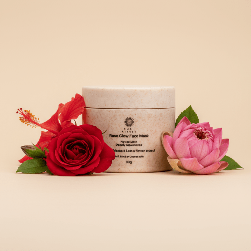 Rose Glow Face Mask - Sun Kissed Skin Care