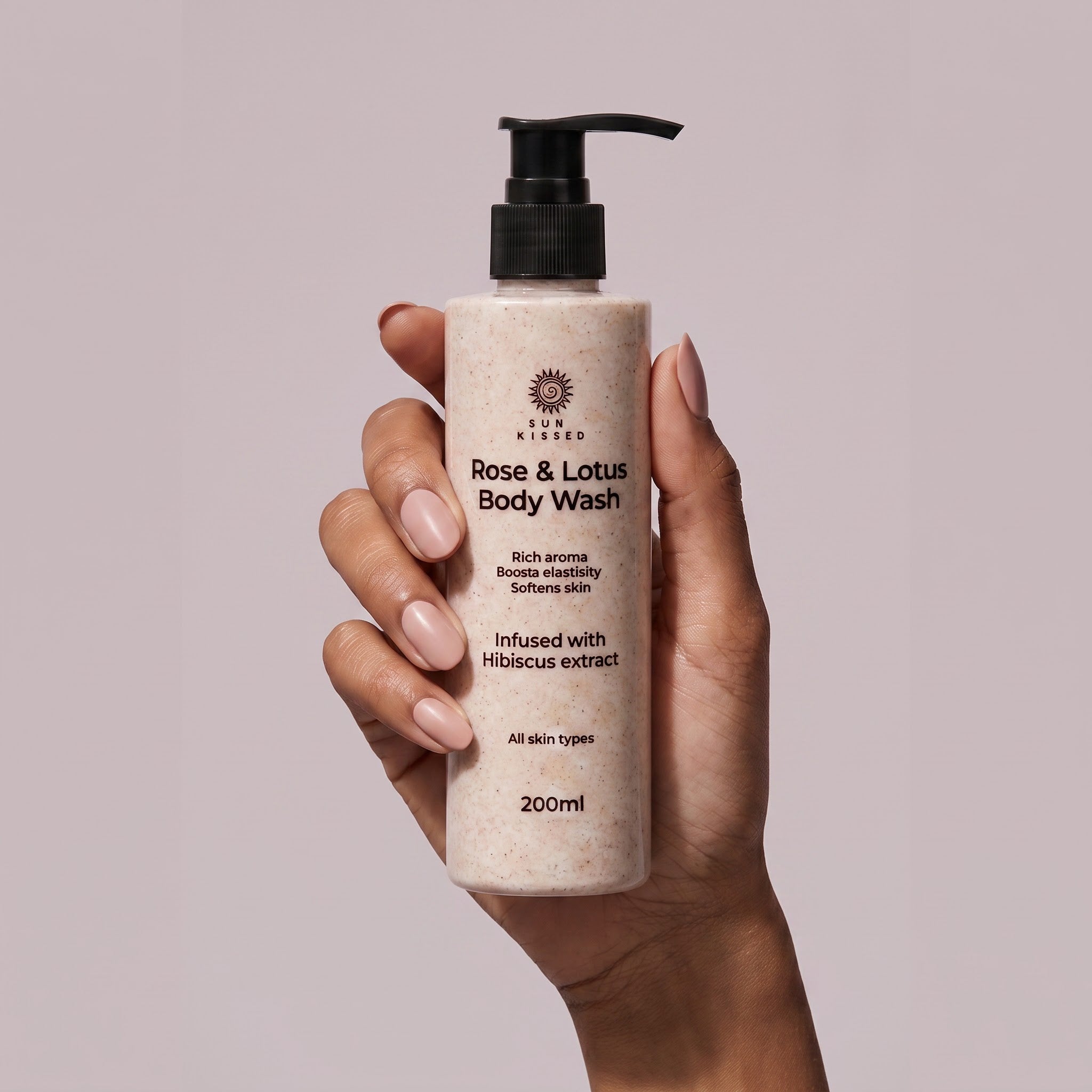 Rose & Lotus Body Wash - Sun Kissed Skin Care
