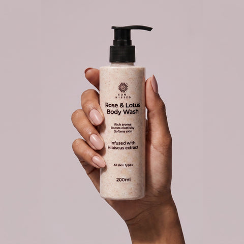 Rose & Lotus Body Wash - Sun Kissed Skin Care