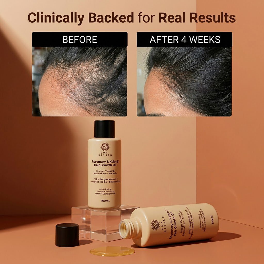 Rosemary & Kalonji Hair Growth Oil - Sun Kissed Skin Care