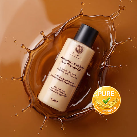 Rosemary & Kalonji Hair Growth Oil - Sun Kissed Skin Care