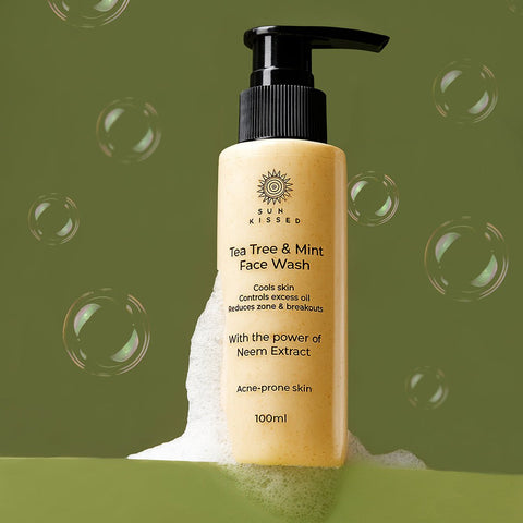 Teatree & Mint Facewash - Sun Kissed Skin Care